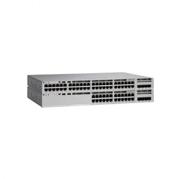 C9200-48P-A، سوئیچ سیسکو کاتالیست 9200، دارای 48 پورت PoE+ / شبکه پیشرفته / پورت ثابت