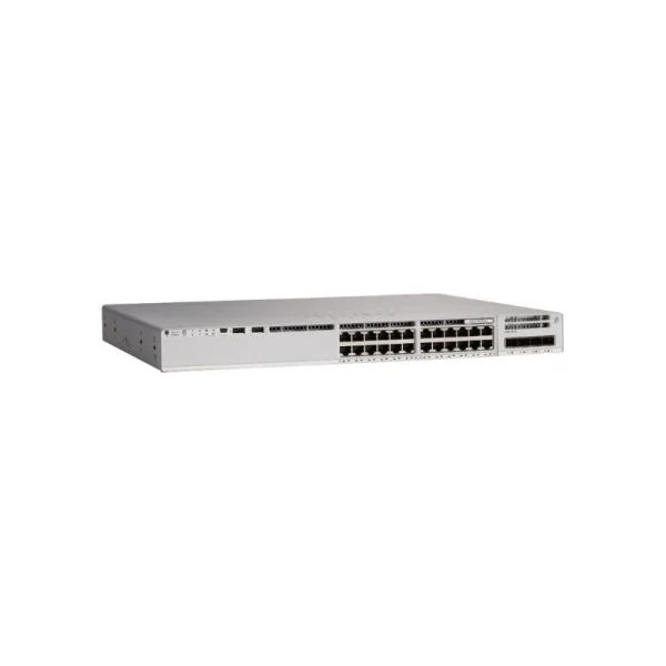 سوییچ سیسکو Catalyst 9300 مدل C9300X-12Y-E، دارای 12 پورت 25G SFP28/ آپلینک ماژولار/ Network Essentials