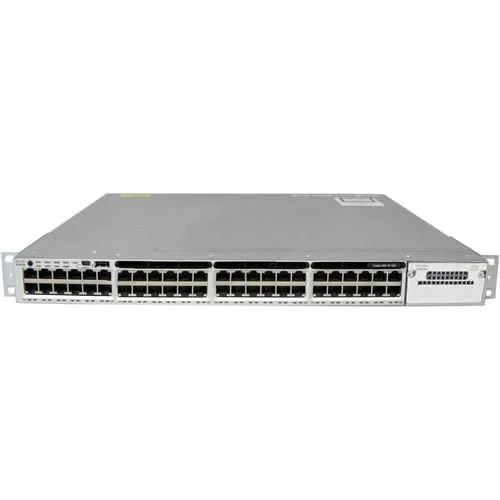 WS-C3850-48U-L، سوئیچ سیسکو Catalyst، دارای 48 پورت UPOE/ لایه 2/ LAN Base