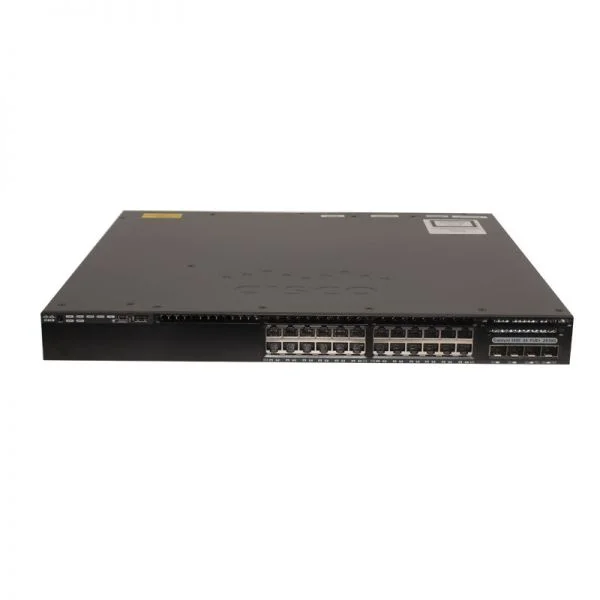 WS-C3650-24PD-S، سوئیچ سیسکو کاتالیست 3650، پورت های 24xPoE/2x10G Uplink/IP Base