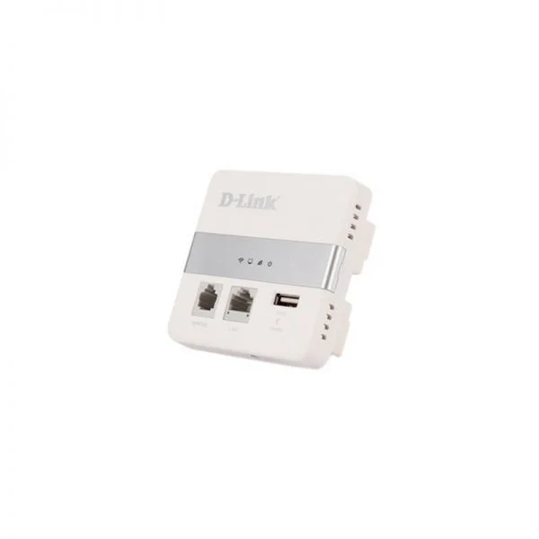 اکسس پوینت بی‌سیم سری کریستال دی-لینک مدل DI-500WF-GT، با پورت 1x10/100Mbps، وای‌فای 300Mbps، دارای دو آنتن داخلی