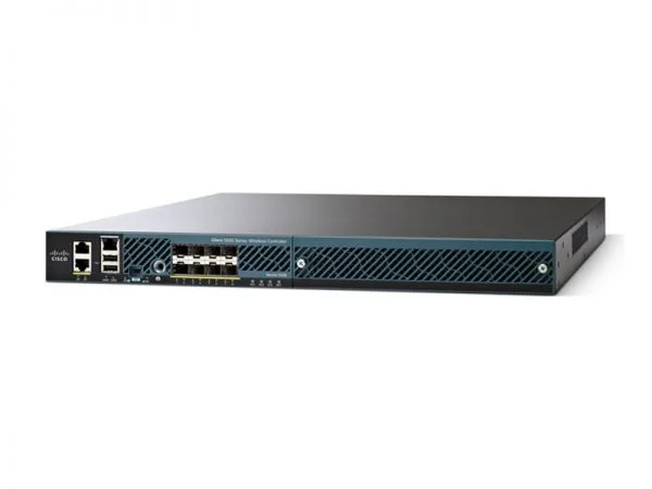 AIR-CT5508-250-K9، کنترلر بی سیم سری Cisco 5500، تا 250 نقطه دسترسی/مدیریت یکپارچه/لینک آپ گیگابیتی