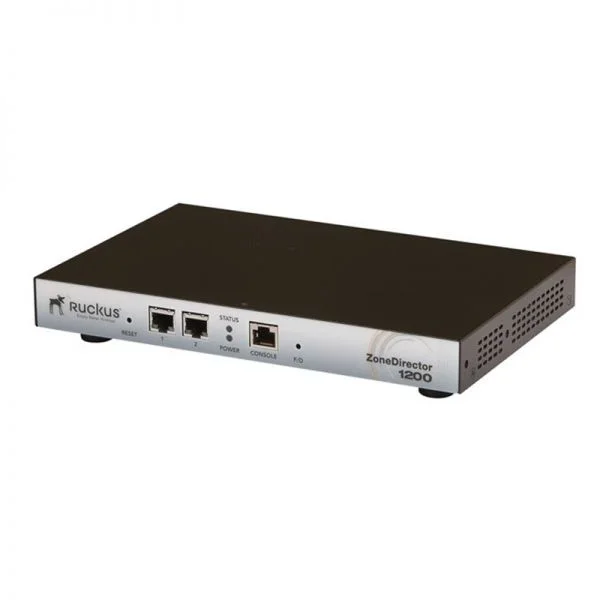 901-1205-CN00، کنترلر بی‌سیم Ruckus ZoneDirector 1200، دارای 5 لایسنس AP/75 AP/2 رابط GE
