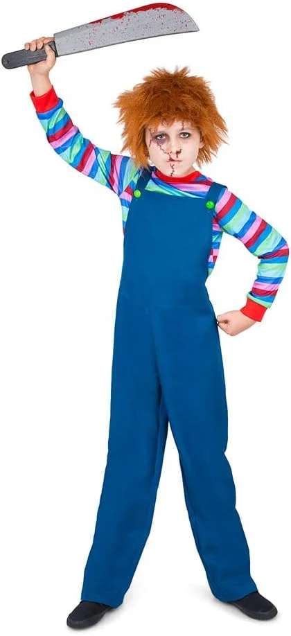 لباس هالووین عروسکی ترسناک Mad Toys با تم شبح وار، سایز 11-12 سال