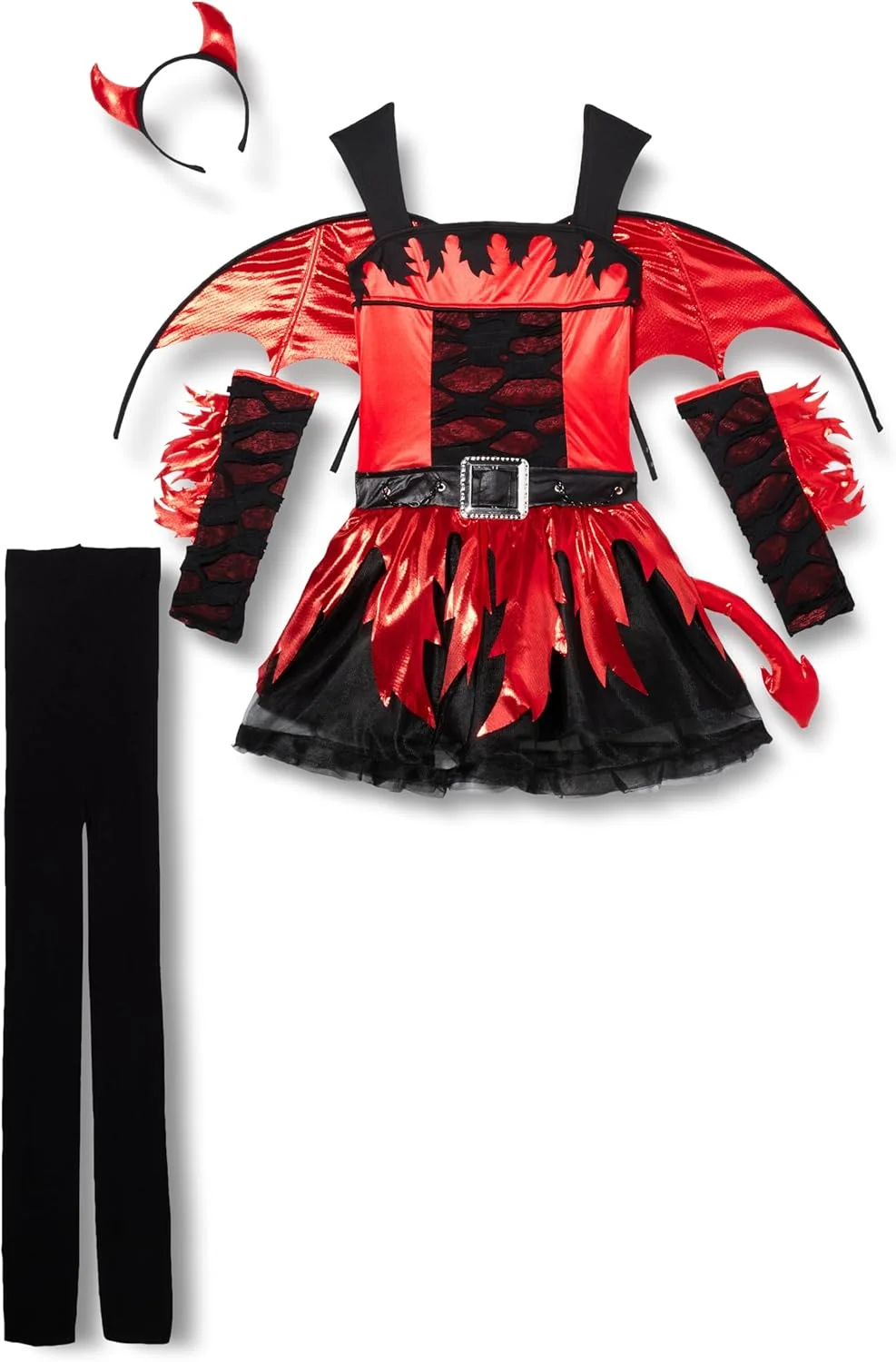 amscan Girls Daredevil Halloween Fancy Dress Costume
