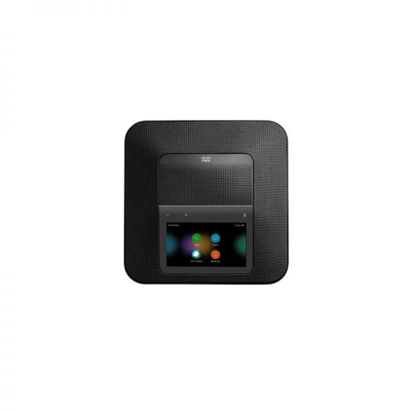 تلفن اتاق سیسکو Webex (CP-ROOM-C-K9=)، تلفن کنفرانس، کابل های HDMI 3 متری/8 متری، کابل RJ45، مشکی کربنی