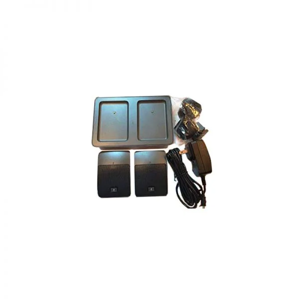 CP-8832-MIC-WLS=، لوازم جانبی Cisco CP-8832، 2 میکروفون بی سیم/سینی شارژ/آداپتور برق