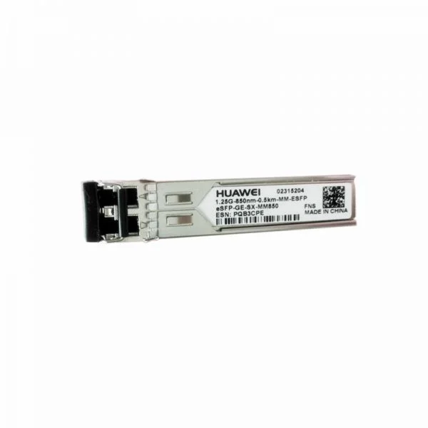 فرستنده-گیرنده نوری Huawei eSFP مدل eSFP-GE-SX-MM850، GE، 850nm MM، 0.5km