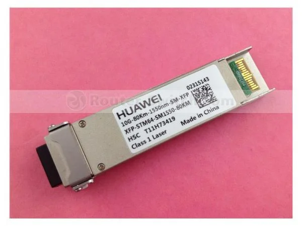 ماژول نوری Huawei XFP-STM64-SM1550-80km، 10G، 1550nm، 80km
