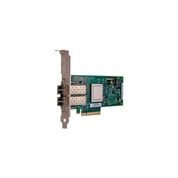 آداپتور گذرگاه میزبان QLOGIC HBA 2562، دو پورت 8 گیگابیت بر ثانیه FC / رابط PCI-E / پهنای باند 8 گیگابایت