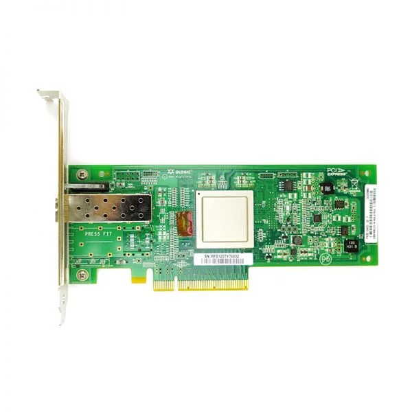 آداپتور گذرگاه میزبان تک پورت QLOGIC-HBA-2560-8GB-PCI-E-8G، سری QLOGIC HBA 2560 FC HBA، پورت تکی 8 گیگابیت بر ثانیه FC، PCI-E