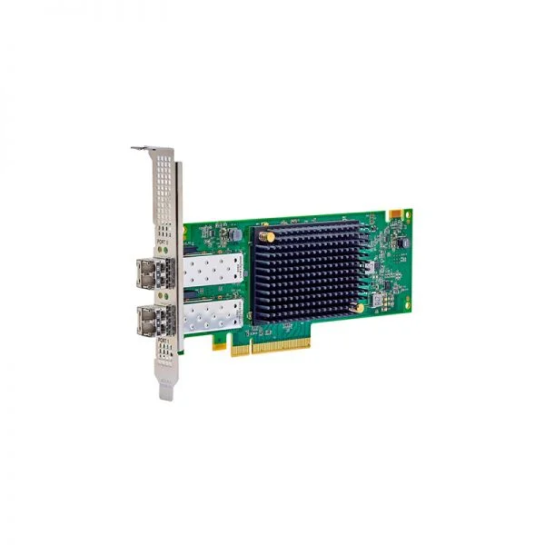 کارت HBA مدل HBA 32002 32G PCI-E، کارت Emulex HBA، دو پورت 32G / PCI-E / FC