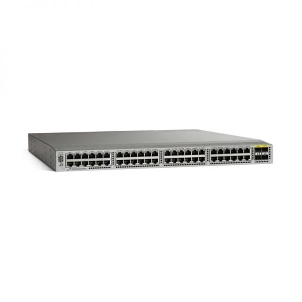 سوئیچ سیسکو Nexus 3000 مدل N3K-C3048TP-1GE، دارای ۴۸ پورت RJ45 گیگابیتی/۴ پورت SFP+ ده گیگابیتی/1RU