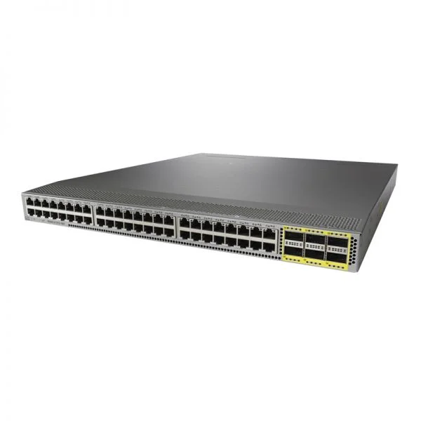 سوییچ سیسکو Nexus 3172TQ مدل N3K-C3172TQ-32T، دارای 32 پورت 10GBase-T و 6 پورت QSFP+