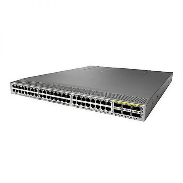 سوییچ سیسکو نکسوس 9300 مدل C1-N9K-C9372TX-E، دارای 48 پورت 10G-T و 6 پورت 40G QSFP+‎/Cisco ONE