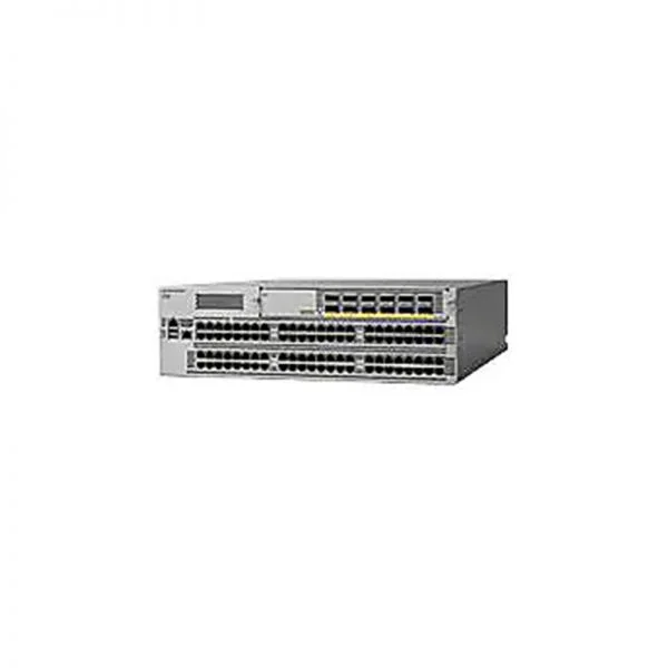 N9K-C93128TX-B18Q، سوئیچ سیسکو نکسوس 93128TX، دارای 96 پورت 10GE RJ45 و 8 پورت 40GE QSFP+، بدون فن و منبع تغذیه
