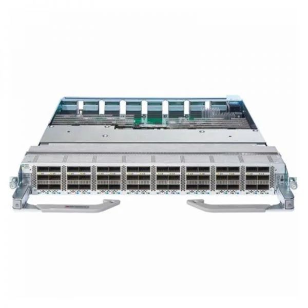 سوییچ سری Cisco N9K-X98900CD-A، حالت 400G، دارای 36 پورت QSFP-DD 400GE / اتصال Backplane / بدون فن و منبع تغذیه