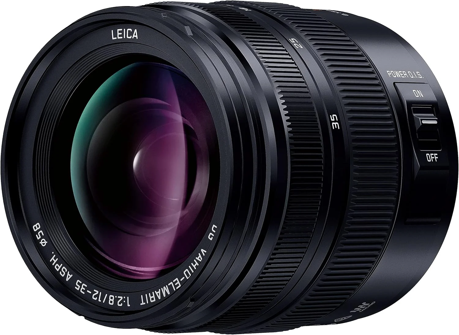 لنز زوم سری G پاناسونیک H-ES12035 Leica DG Vario-ELMARIT 12-35mm/F2.8 ASPH./Power O.I.S. میکرو چهار سوم وارداتی ژاپن