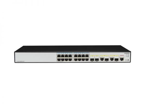 سوئیچ Huawei S1720-20GFR-4TP، دارای 16 پورت GE / 2 پورت GE SFP / 2 پورت کمبو 10/100/1000 یا SFP