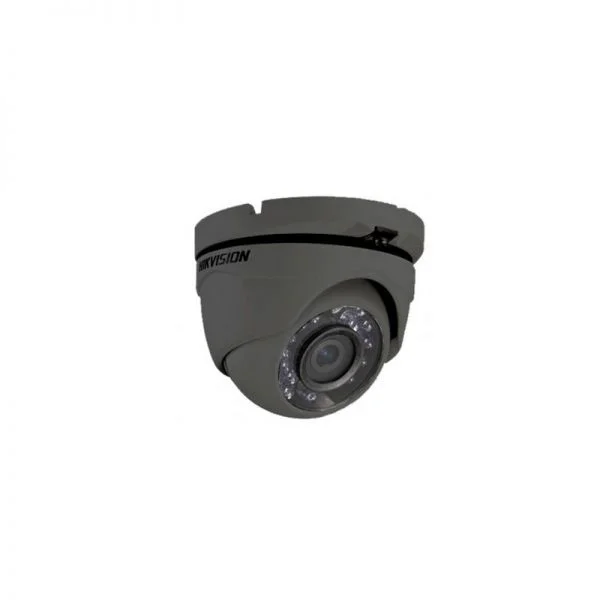 دوربین مداربسته هایک ویژن مدل DS-2CE56C0T-IRMF (خاکستری تیره)، سری C0T_TVI، کیفیت 720p، برد 20 متری دید در شب، استاندارد IP66