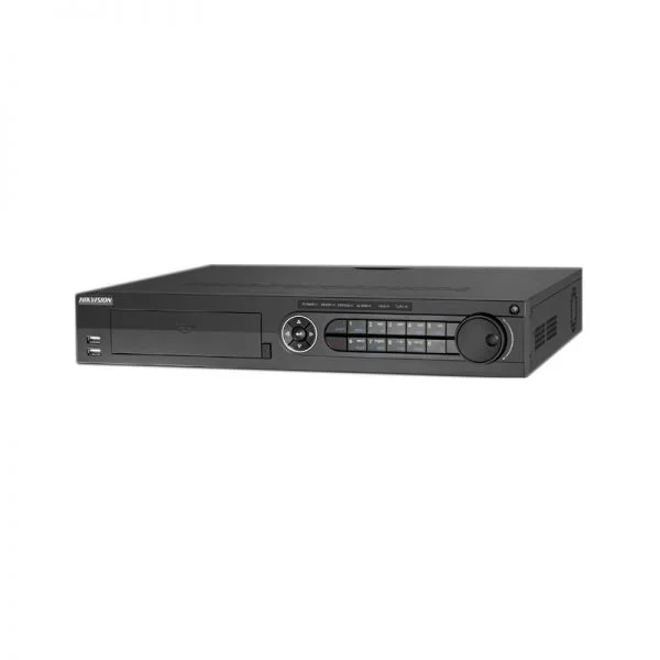دستگاه ضبط ویدیویی هایک ویژن سری DS-7316HQHI-K4، ۱۶ کانال 1080p Lite، ورودی ۲۴ دوربین IP، ۴ عدد هارد ۱۰ ترابایتی SATA