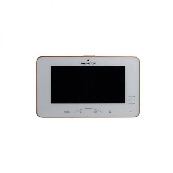 DS-KH8301-WT، ایستگاه داخلی اینترکام تصویری هایک ویژن، صفحه نمایش لمسی 7 اینچی / استفاده در محیط داخلی / پشتیبانی از Wi-Fi
