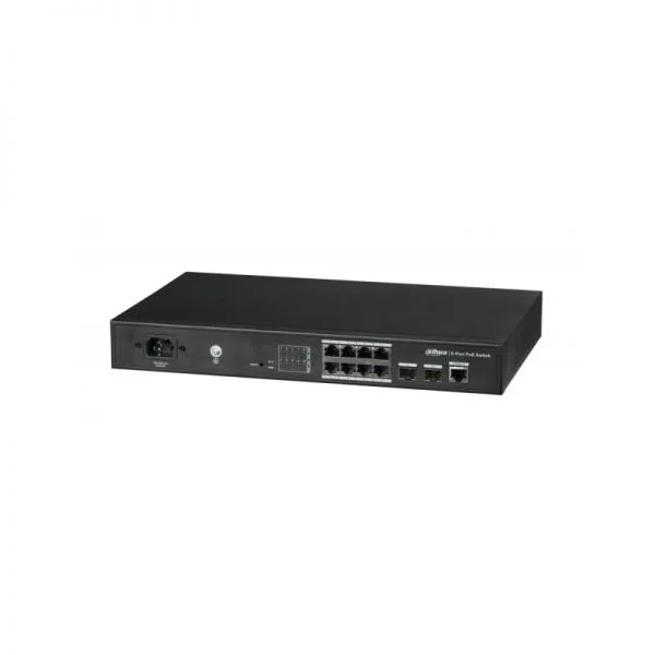 سوئیچ داهوا PFS4210-8GT-150، سری PFS4210، 8 پورت گیگابیت PoE/مدیریتی/150 وات