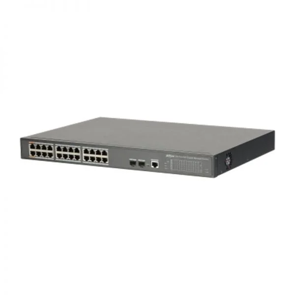 سوئیچ داهوا PFS4226-24GT-240، 24 پورت PoE گیگابیتی/مدیریتی/240 وات