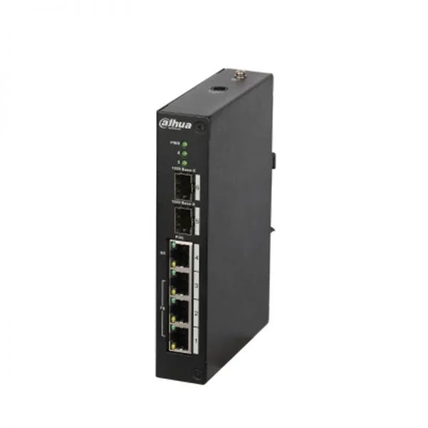 PFS3206-4P-120, Dahua PFS3200 Switch, 4xPoE ports/Unmanaged/120W PoE