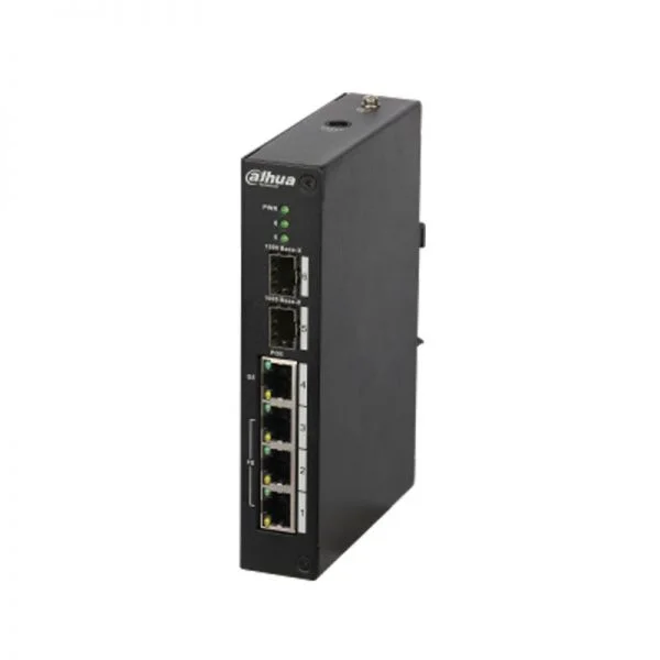 سوئیچ Dahua PFS4206-4P-120، 4 پورت PoE / 120 وات PoE / مدیریت شده