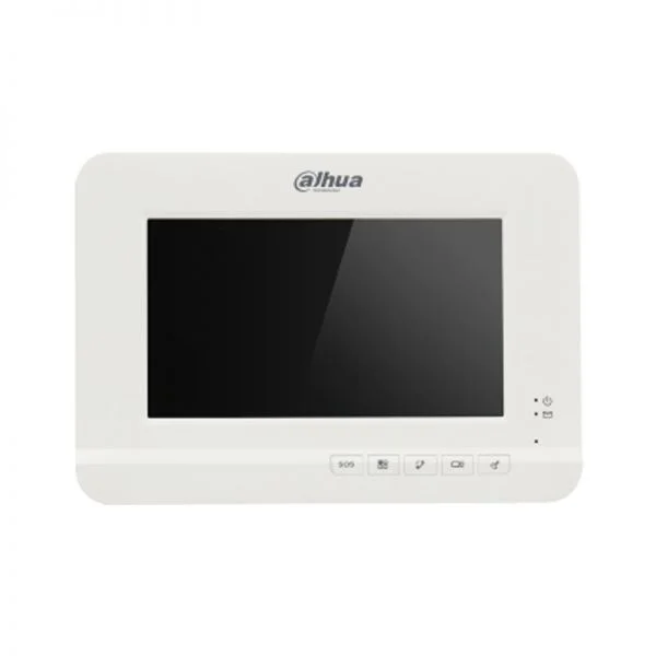 VTH2020A، مانیتور داخلی آنالوگ داهوا VTH2020A، صفحه نمایش 7 اینچ TFT LCD / هندزفری / نصب سطحی