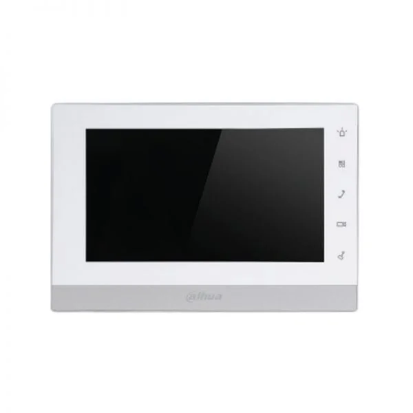 VTH1550CH-S2، مانیتور داخلی تحت شبکه سری VTH داهوا، صفحه نمایش لمسی 7 اینچ/صدای دو طرفه/باز کردن قفل از راه دور