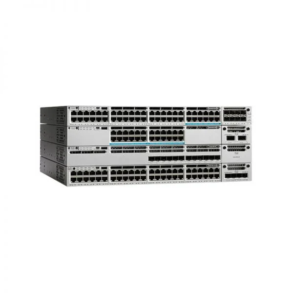 سوئیچ سیسکو کاتالیست 3850، 24 پورت PoE/لایسنس سازمانی/لایه 3