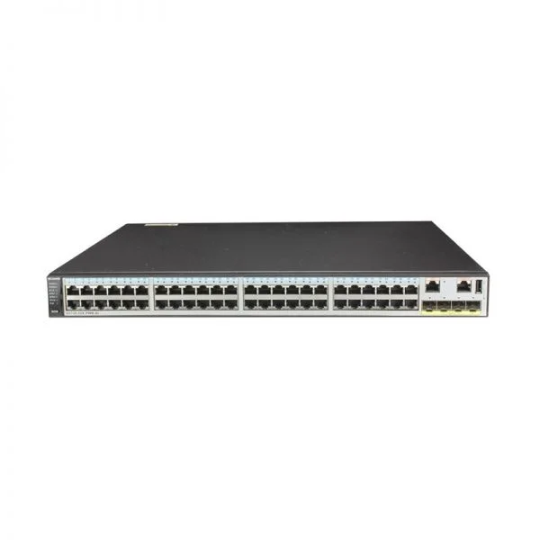 سوئیچ هواوی S5720-52X-PWR-SI-AC، 48 پورت GE PoE+/4 پورت 10GE SFP+/500W AC