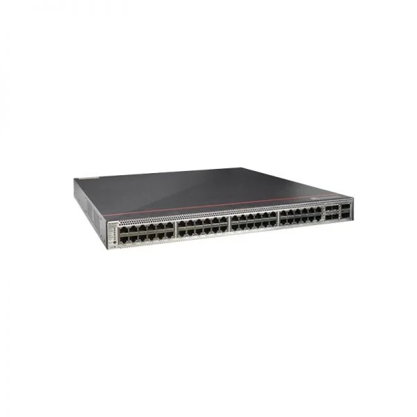 سوئیچ هواوی سری S5732-H، مدل S5732-H48UM2CC، دارای 48 پورت اترنت 1 گیگابیت، 4 پورت SFP28 25 گیگابیت، PoE++