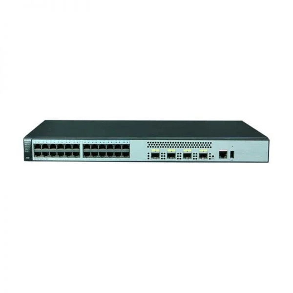 سوئیچ هواوی S5720-28X-LI-AC، 24 پورت RJ45 گیگابیت اترنت / 4 پورت SFP+ 10 گیگابیت / منبع تغذیه AC 110/220 ولت