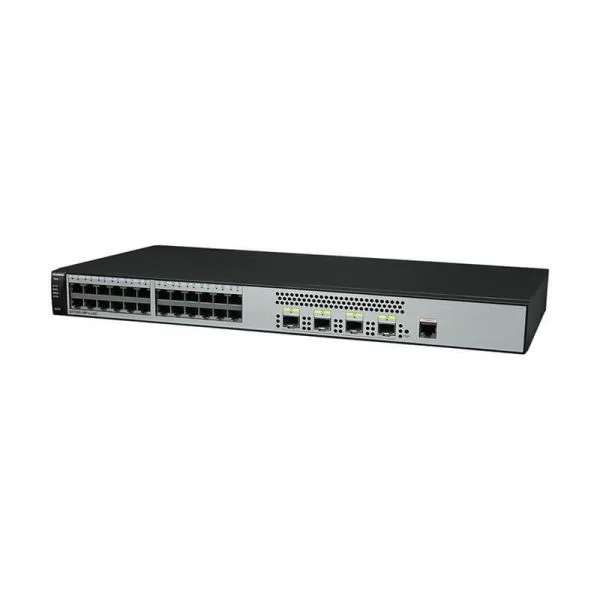 Huawei S5720SV2-28P-LI-AC، سوئیچ سری S5700 هواوی، 28 پورت RJ45 گیگابیت اترنت/بدون فن و منبع تغذیه