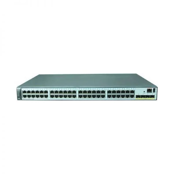 سوییچ هواوی S5720-52X-PWR-LI-ACF، سری S5700، 48 پورت گیگ PoE+، 4 پورت 10GE SFP+، منبع تغذیه AC