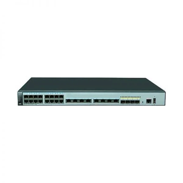 سوئیچ هواوی سری S5700 مدل S5720-28X-PWH-LI-AC، ۲۴ پورت PoE+/۴ پورت ۱۰G SFP+/منبع تغذیه AC