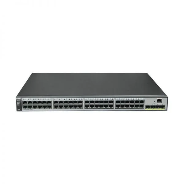 سوئیچ هواوی سری S5700 مدل S5720SV2-52P-LI-AC، 52 پورت RJ45 گیگابیتی / 4 پورت 10 گیگابیتی SFP+ / منبع تغذیه AC
