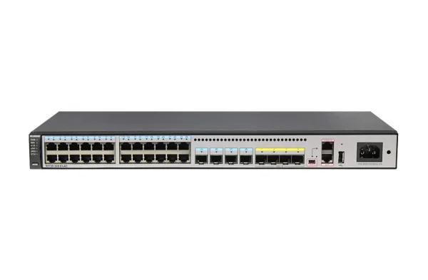 S5720-32X-EI-DC, Huawei S5720 Switch, 24xGE RJ45/4xGE SFP/4x10GE SFP+/DC -48V