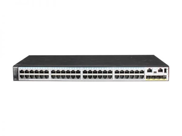 سوئیچ هواوی S5720-52X-EI-AC، 48 پورت GE/4 پورت 10GE SFP+/منبع تغذیه AC