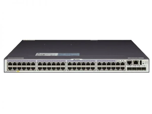 سوئیچ هواوی S5700-48TP-PWR-SI، 44 پورت PoE/4 پورت Combo/دو اسلات PSU