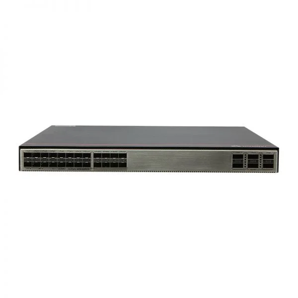 سوئیچ هواوی S6730-H24X6C-K، 24x10GE SFP+/6x100GE QSFP28/شامل لایسنس/بدون منبع تغذیه