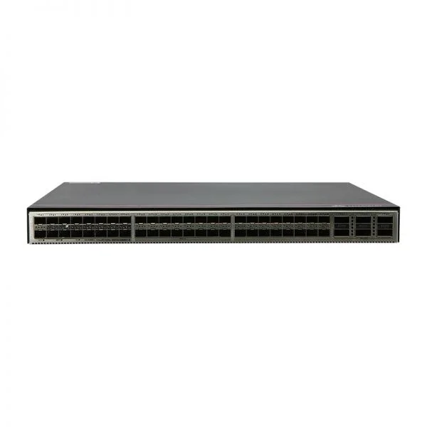 سوئیچ هواوی Huawei CloudEngine S6730-H48X6C-K، سری S6730-H، دارای 48 پورت 10G SFP+، 6 پورت 100GE/40GE QSFP28، شامل لایسنس، بدون منبع تغذیه