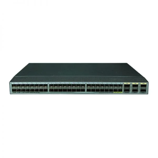 سوئیچ هواوی S6720-HI مدل S6720-50L-HI-48S، دارای 48 پورت 10GE SFP+ / 6 پورت 40GE QSFP+ / 2 پورت 100GE QSFP28