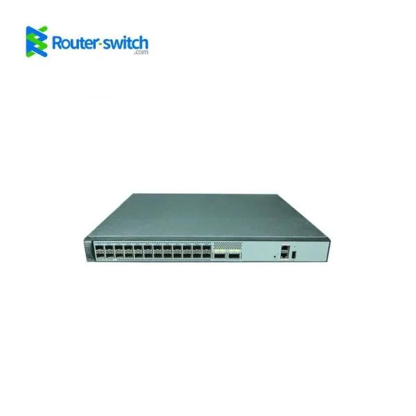 سوئیچ هواوی S6720-26Q-SI-24S-AC، 24 پورت 10GE SFP+/2 پورت 40GE QSFP+/منبع تغذیه 150W AC