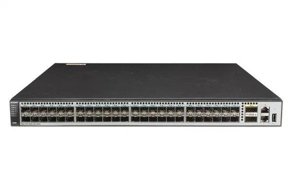 سوئیچ هواوی S6720-54C-EI-48S-DC، 48x10GE SFP+/2x40GE QSFP+/350W DC PSU
