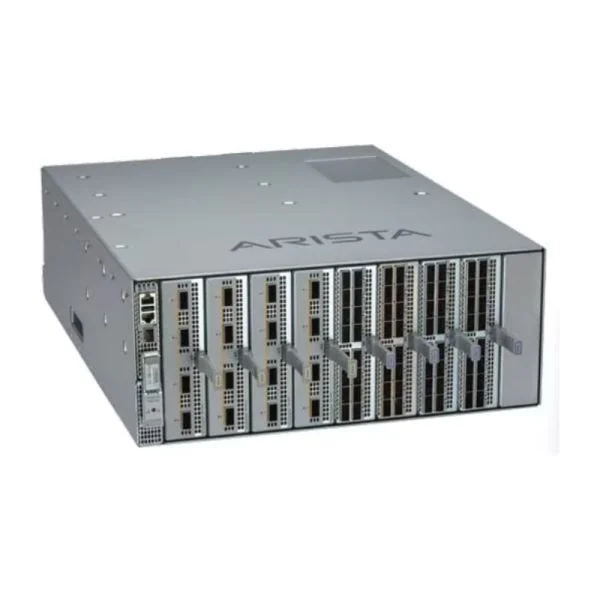 سوئیچ Arista 7358X4 مدل DCS-7358X-BND-F، با 48 پورت 400G QSFP112 / 8 پورت 800G OSFP / تهویه از جلو به عقب