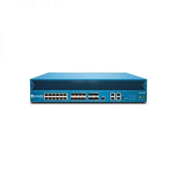 PA-3260، دستگاه امنیتی Palo Alto Networks، 10 گیگابیت اترنت/40 گیگابیت شبکه محلی/جریان هوا از جلو به عقب